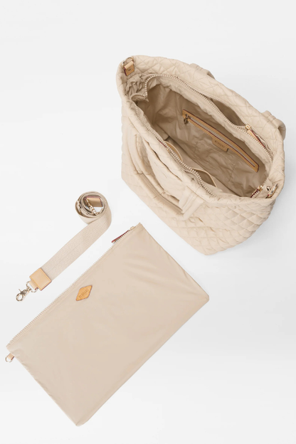 Buff Medium Metro Tote Deluxe