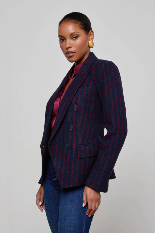 Kenzie Pinstripe Blazer