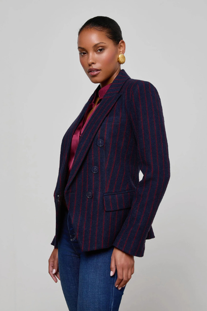 Kenzie Pinstripe Blazer
