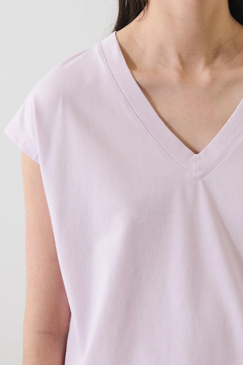 Sublime Reactive Pima Cotton Stretch Dolman V-Neck