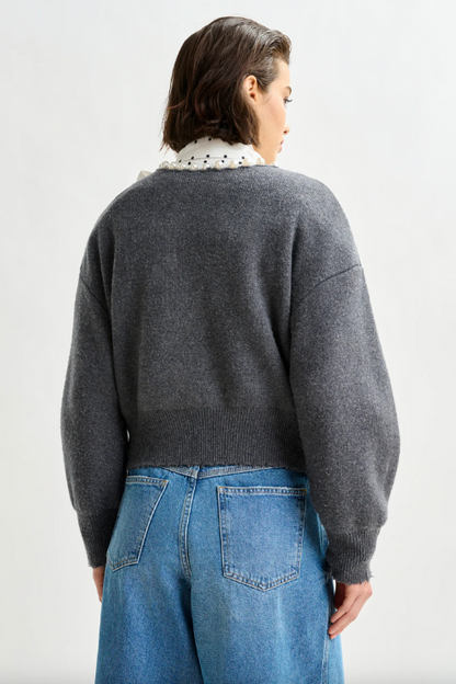 Pearl Embellished Cardigan