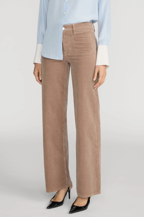 Le Slim Palazzo Modernist Pocket Corduroy