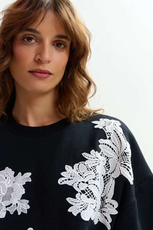 Jista Lace Sweatshirt