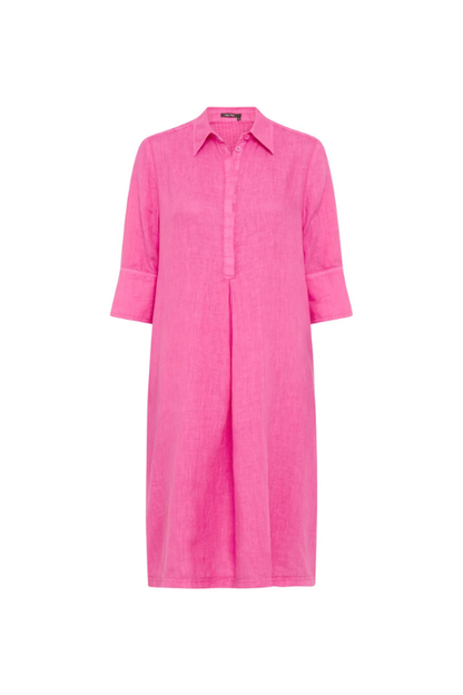 Pink Linen Dress