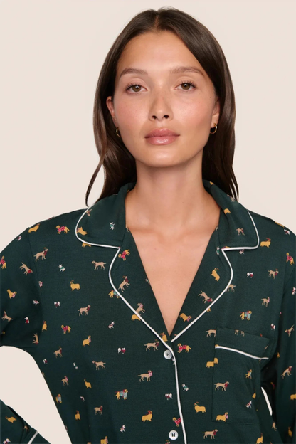 Gisele Printed TENCEL™ Modal Long PJ Set