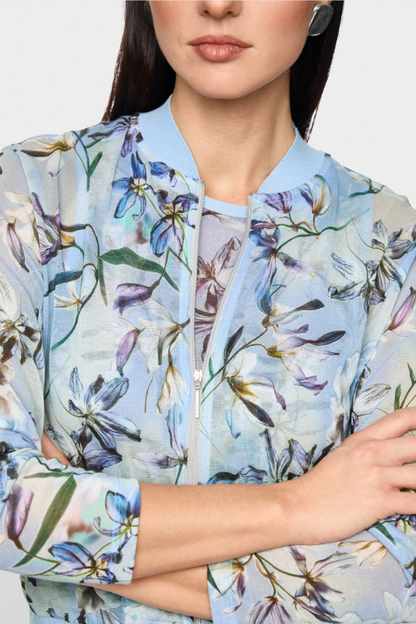 Thin Blouson-style Cardigan