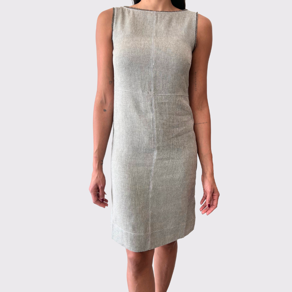 Tonet Frayed Edge Dress