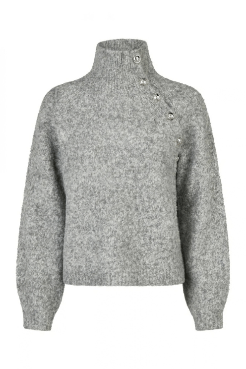 Decorative Bouclé Sweater