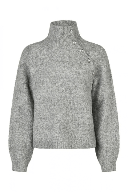 Decorative Bouclé Sweater