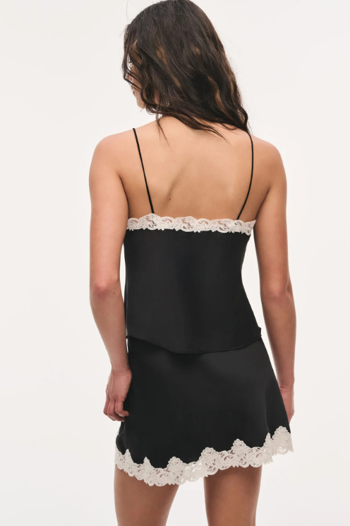 Roxsana Crepe Lace Cami