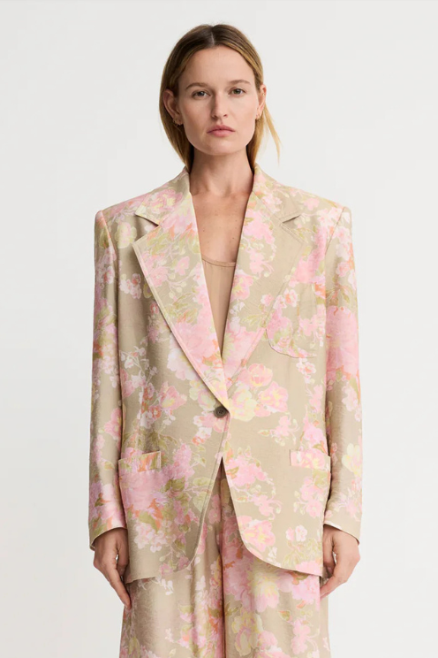 Notched Lapel Blazer