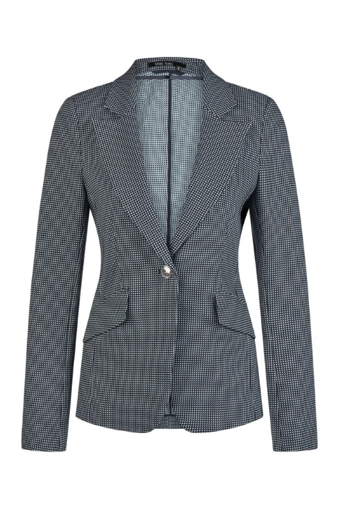 Patterned Jacquard Blazer