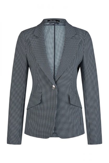 Patterned Jacquard Blazer