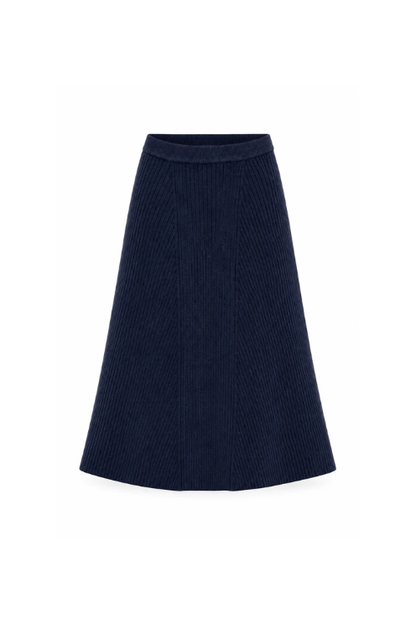Ribbed Knit Skirt