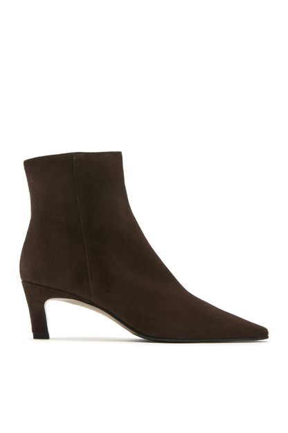 Bev Suede Heeled Bootie