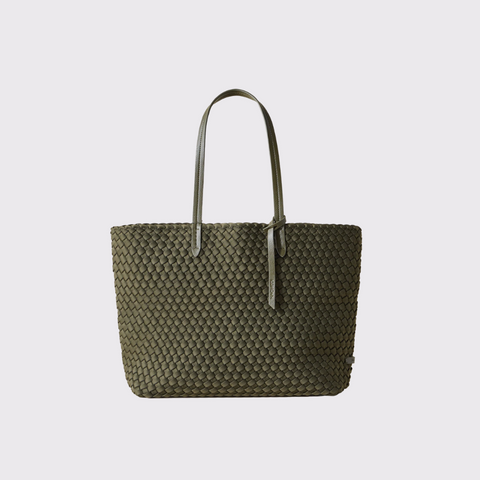 Naghedi Jetsetter Small Tote in Olive