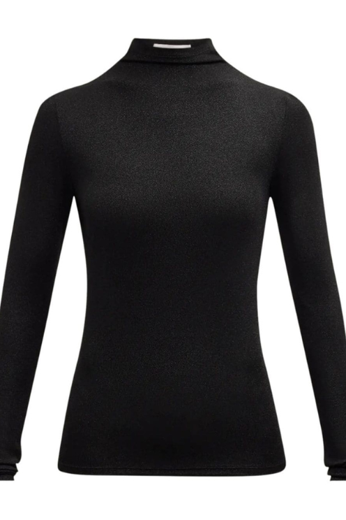 Lurex Turtleneck
