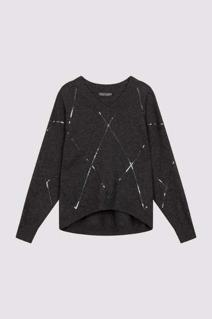 Knitted Pullover Charcoal