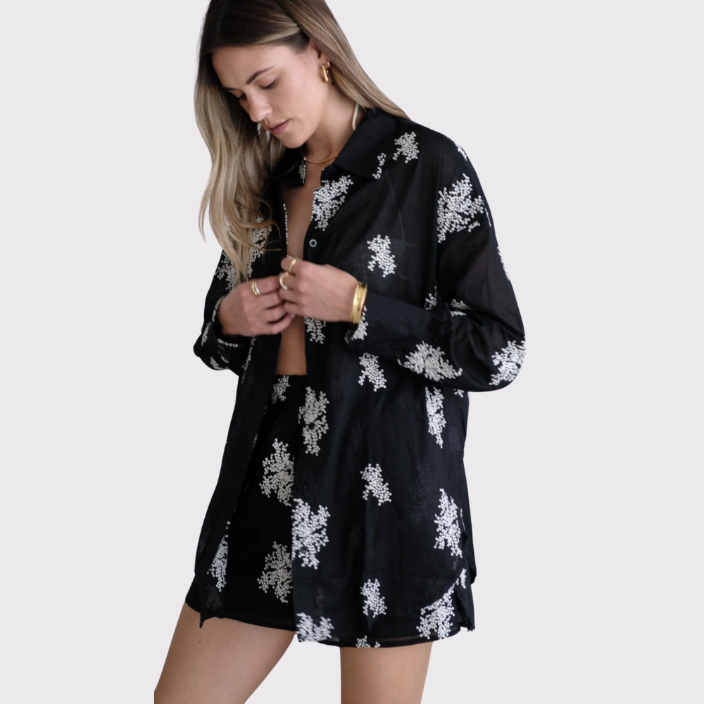 Charli Celina Embroidered Cotton Set @ Carriage Trade in the