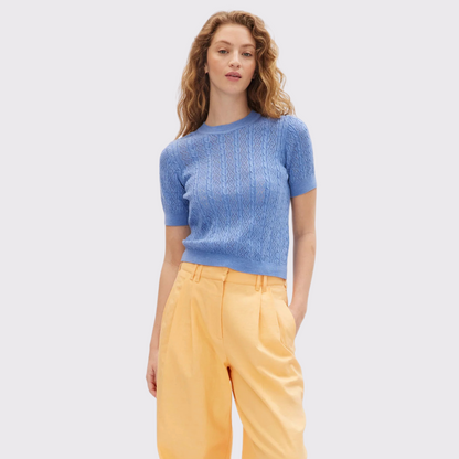 Tanya Taylor Diane Knit Top