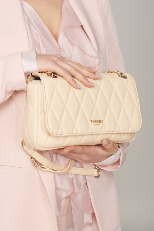 Twinset Faux Leather Crossbody Bag