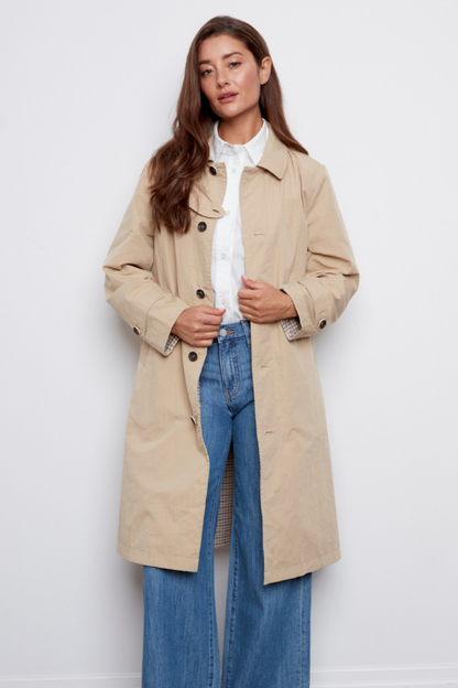 Chloe Reversible Raincoat Coat