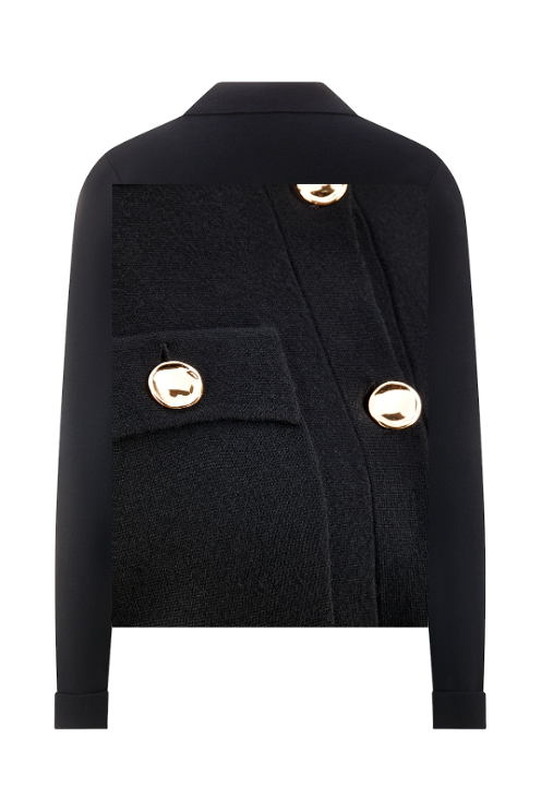 Gold Button Cardi