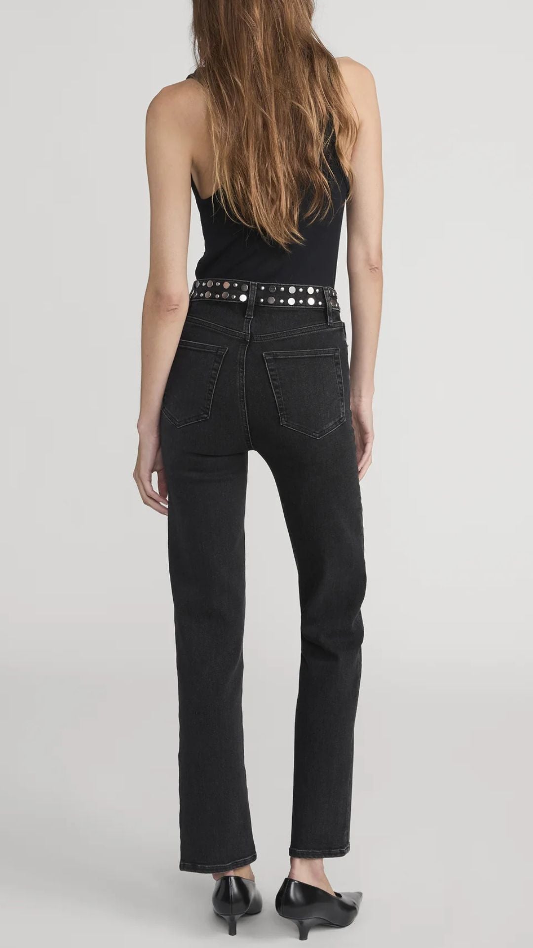 Le Sleek Straight - Studded Meteor