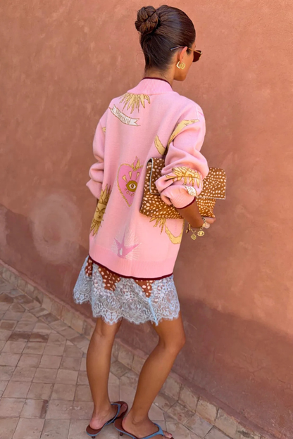 Mystical Cardigan - Pink