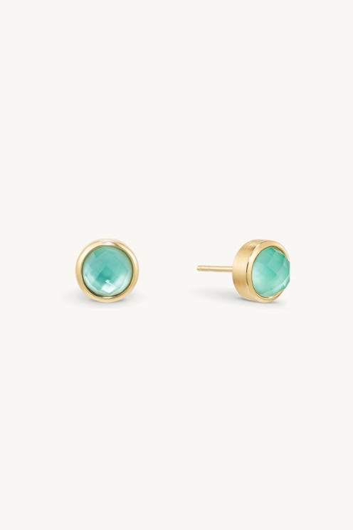 Signature Midi Studs - Banyan Green