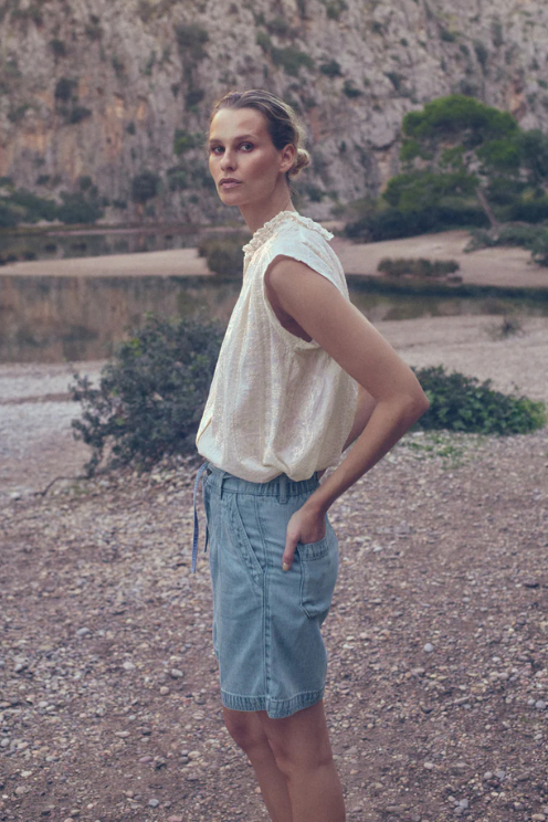 Leli Denim Short