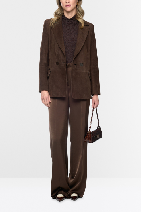 Suede Blazer