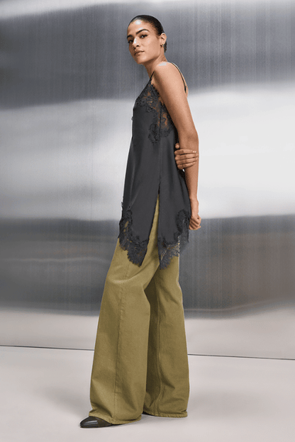 Asymmetrical Lace Camisole