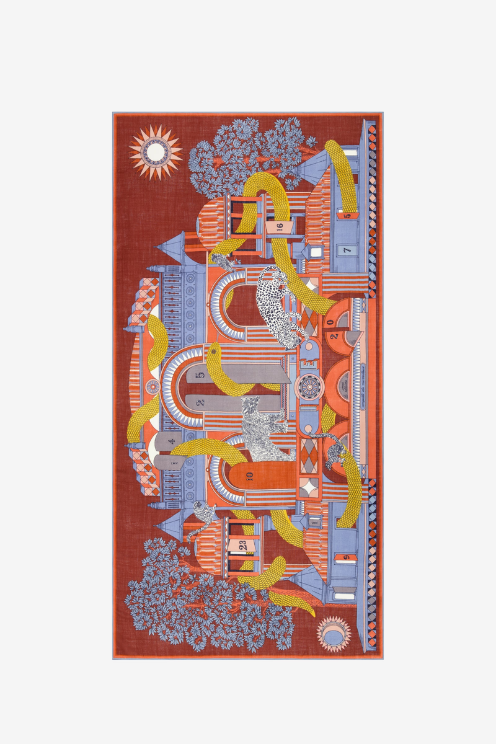 Nicolas Wool Scarf – Autumn