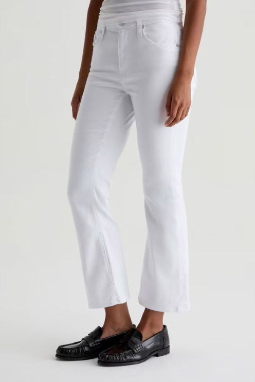 Farrah Boot Crop - Gallery White