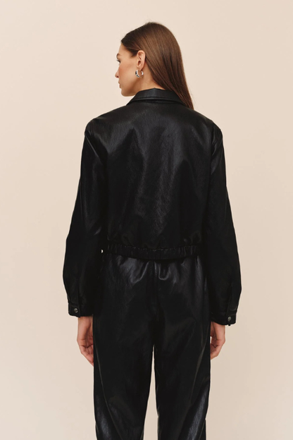 Crop Bomber Jacket