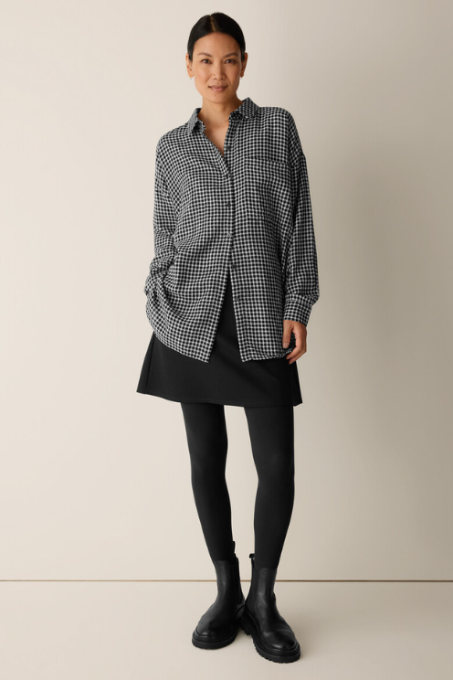 Classic Collar Long Shirt