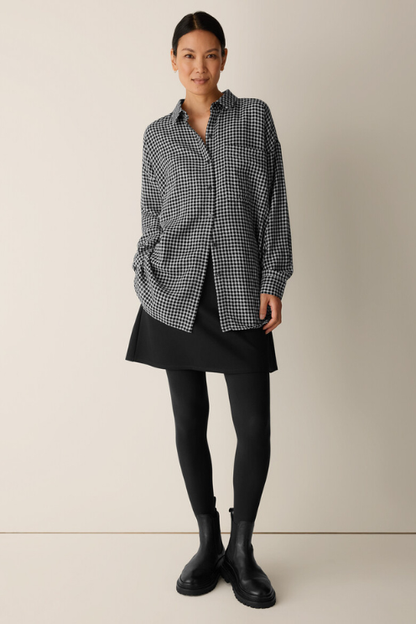 Classic Collar Long Shirt