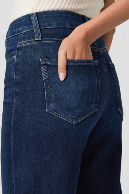 Anessa 31" Wide Leg Jean - Duke Of York