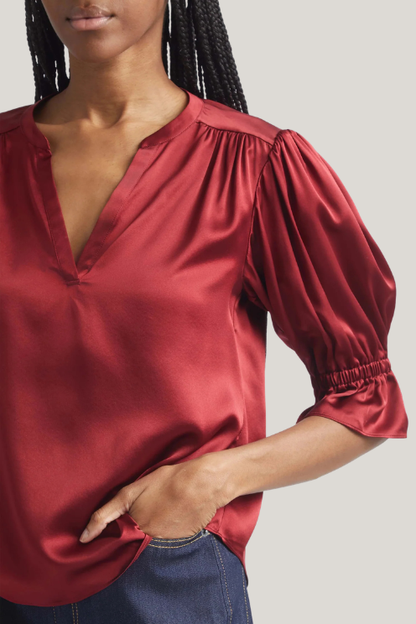 Split Neck Fiona Top