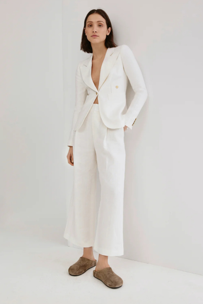 Linen Classic Duchess Blazer