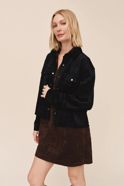 Seamed Pocket Shacket