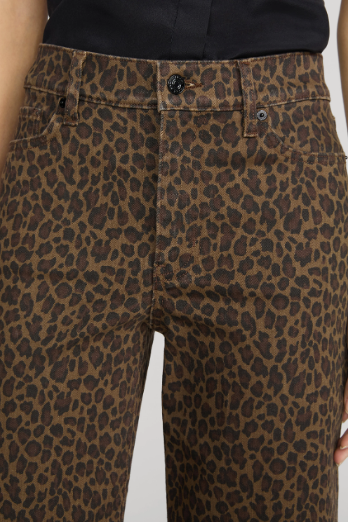 Slim Palazzo Leopard