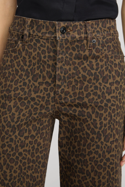 Slim Palazzo Leopard