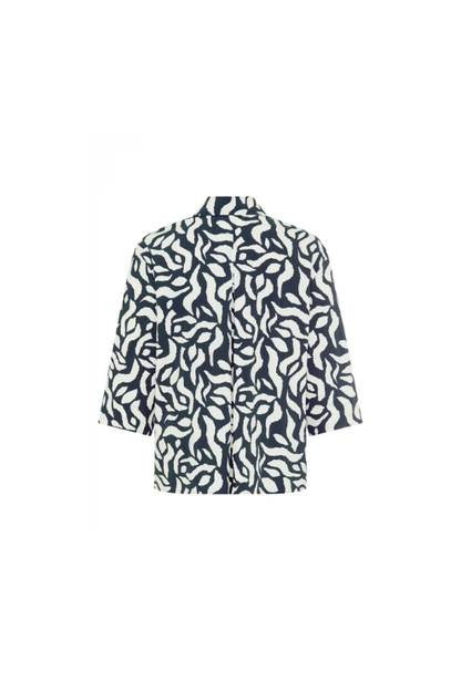 Ink Wave Blouse