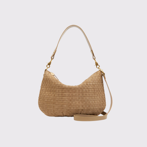 Clare V. Moyen Messenger - Woven Checker