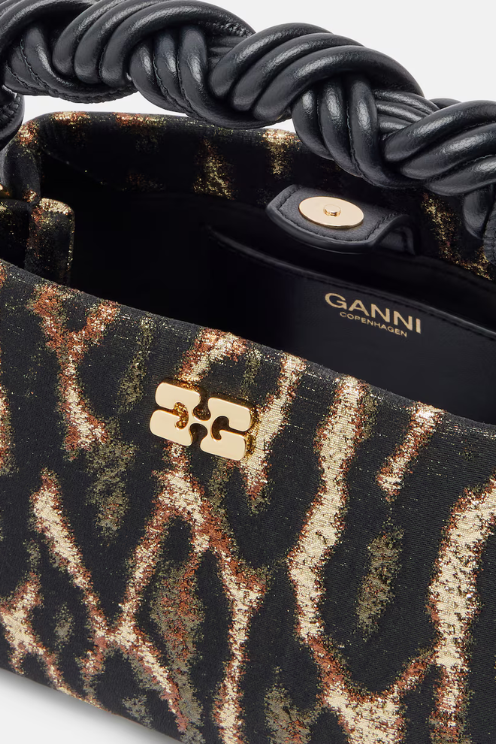 Mini Bou Bag - Metallic Cloque