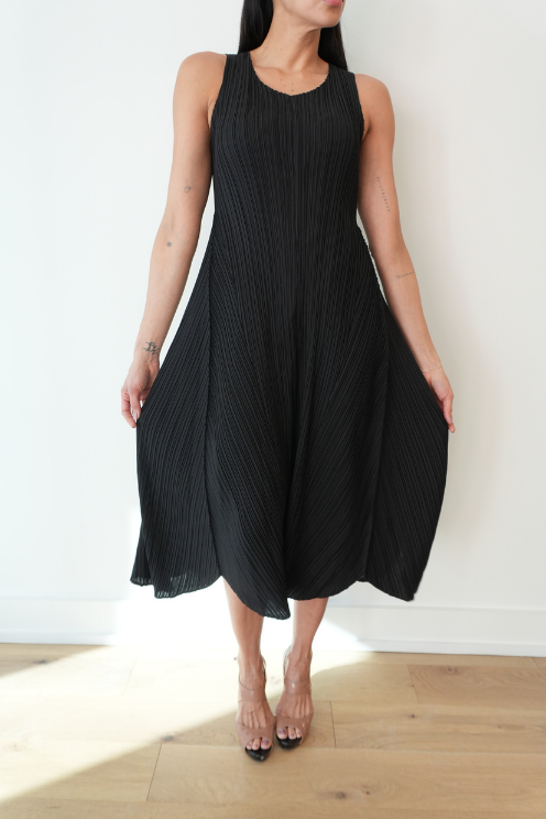 Long Estrella Dress - Black