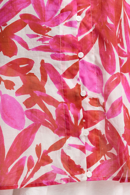 Print Summer Printed Blouse