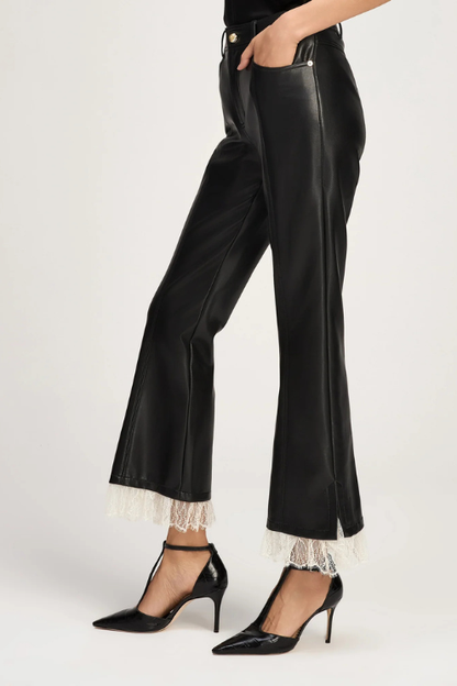 Vegan Leather Roxie Lace Maisie Pant